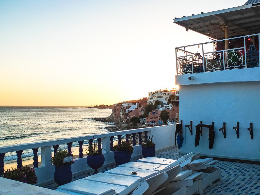 Surf Maroc'S Auberge Taghazout Bagian luar foto