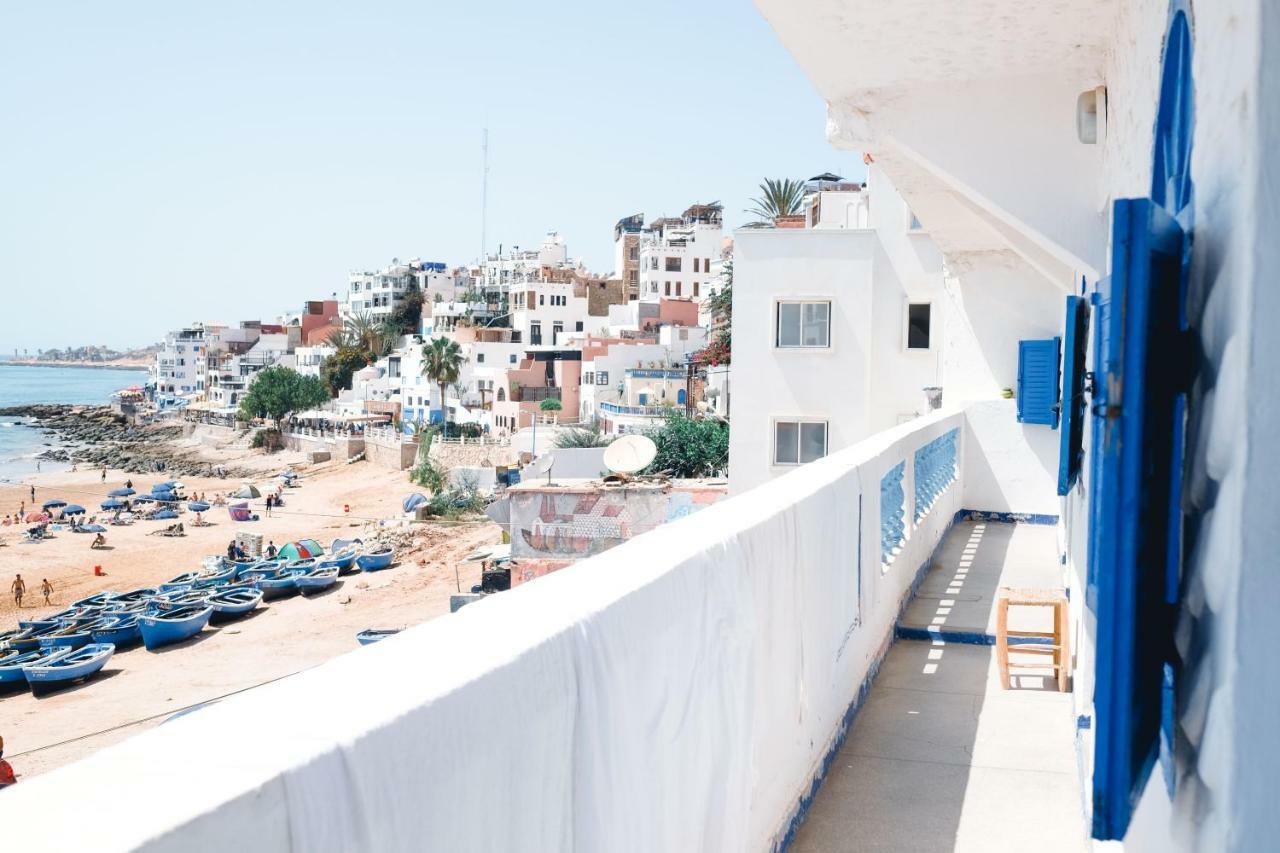 Surf Maroc'S Auberge Taghazout Bagian luar foto