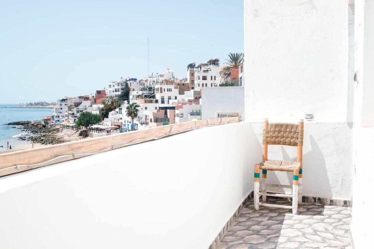 Surf Maroc'S Auberge Taghazout Bagian luar foto