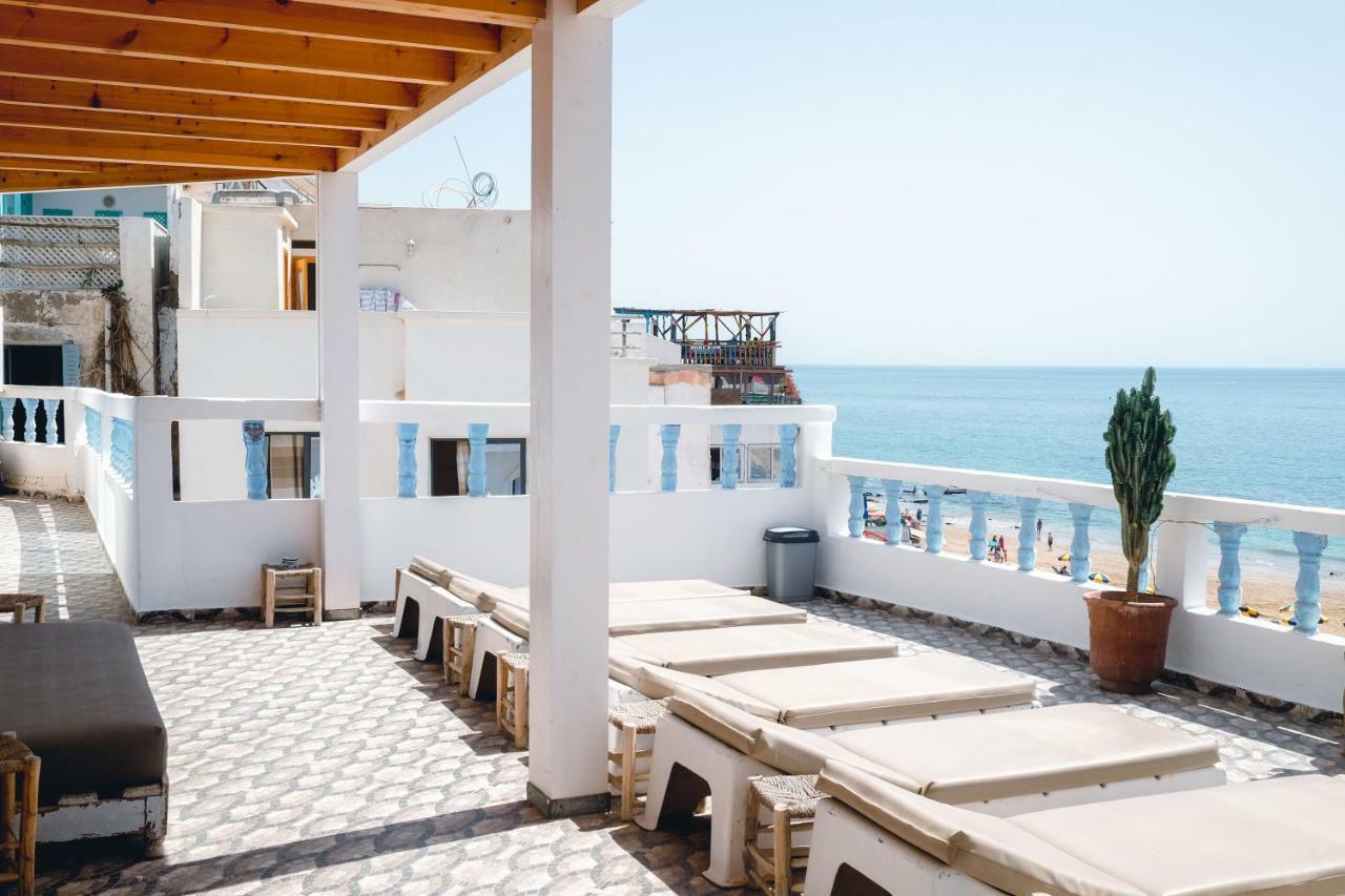 Surf Maroc'S Auberge Taghazout Bagian luar foto
