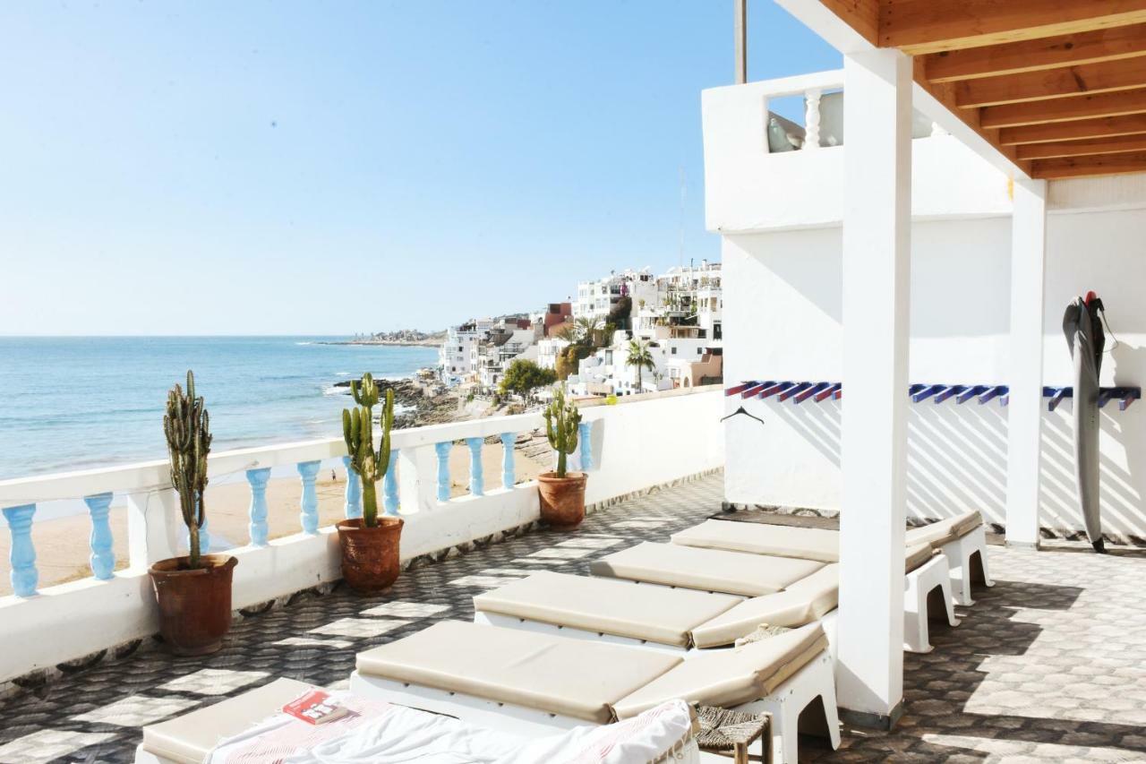 Surf Maroc'S Auberge Taghazout Bagian luar foto